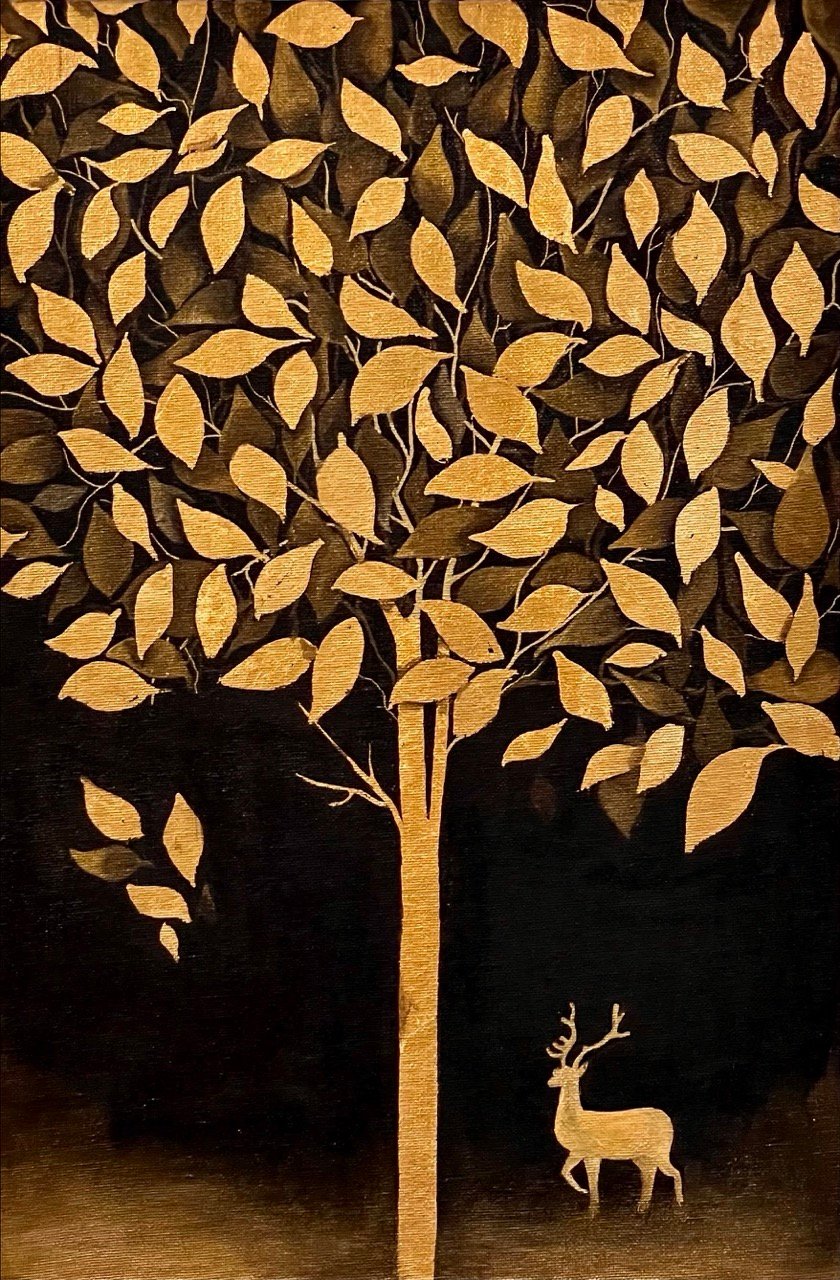 Gleam Artwork - Golden Leaves